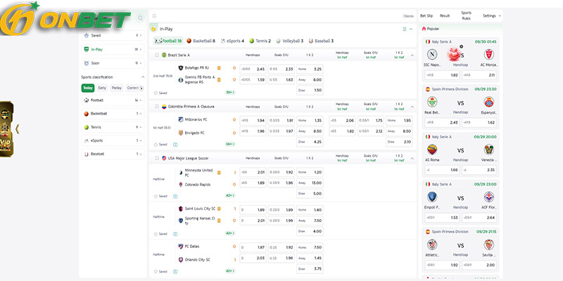 Soi kèo Onbet - Cập nhật thông tin mới và chính xác nhất